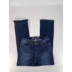 Seven7 Womens Darkwash Jeans (B43#5)